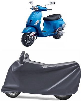 AUCTIMO Two Wheeler Cover for Piaggio(Vespa, Multicolor)