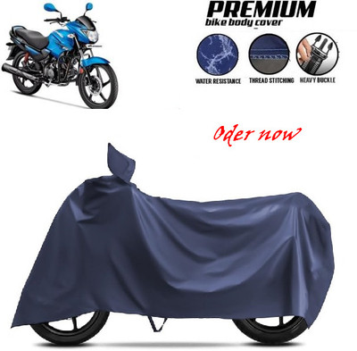 smwzxyu Waterproof Two Wheeler Cover for Honda, Bajaj, Hero, TVS, Yamaha(Blue)