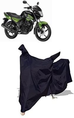 Amexride Two Wheeler Cover for Yamaha(SZ RR V2.0 BS6, Black)