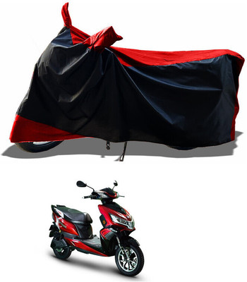 DeepShakshi AUTOMOTIVE Waterproof Two Wheeler Cover for Okinawa(i-Praise, Red)
