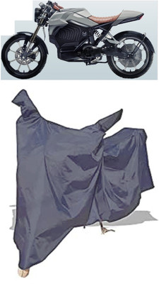 Amexride Two Wheeler Cover for Revolt(RV Cafe Racer, Grey)