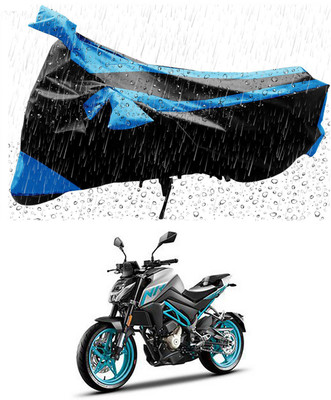 Furious3D Two Wheeler Cover for CFMoto(300NK, Blue, Black)
