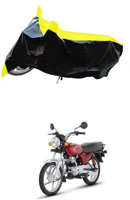 VESMEI Two Wheeler Cover for Bajaj(Boxer AT, Yellow)