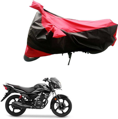 Mdstar Waterproof Two Wheeler Cover for Yamaha(Libero, Black, Red)