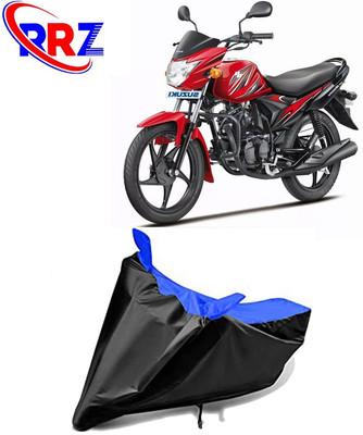RRZ Waterproof Two Wheeler Cover for Suzuki(Hayate, Black, Blue)