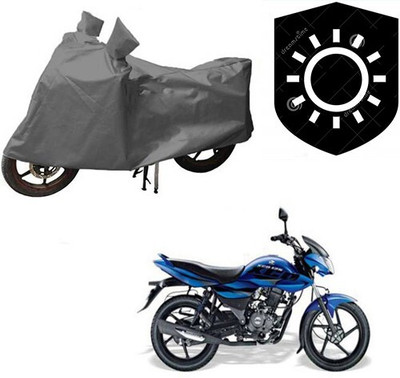 MMSSTAR Waterproof Two Wheeler Cover for Bajaj(XCD 125cc, Grey)