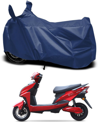 RABABLI Waterproof Two Wheeler Cover for Techo Electra(Electra, Blue)