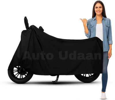 Auto Udaan Waterproof Two Wheeler Cover for Bajaj(Pulsar AS 150, Black)