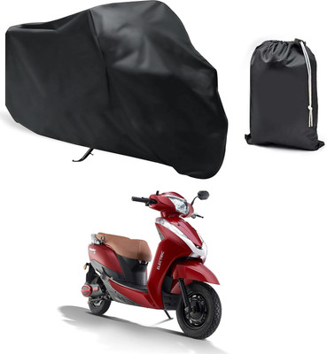 PAGORA Waterproof Two Wheeler Cover for Ampere(Magnus BS6, Black)