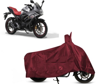 EGAL Waterproof Two Wheeler Cover for Suzuki(Gixxer Special Edition BS6, Maroon)