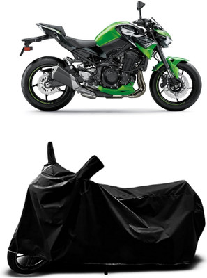 VESMEI Two Wheeler Cover for Kawasaki(Z900RS BS6, Black)