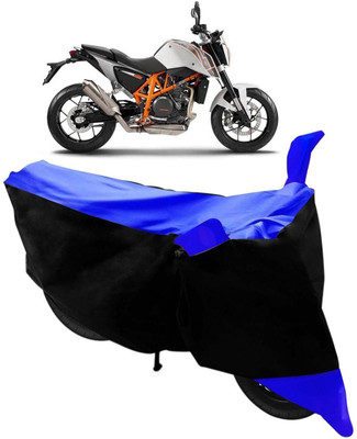 MWBB Waterproof Two Wheeler Cover for Hero(Impulse, Black, Blue)