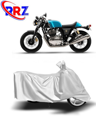 RRZ Waterproof Two Wheeler Cover for Royal Enfield(Continental GT, White)