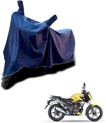 AASHTIK MART Two Wheeler Cover for TVS(Raider, Blue)