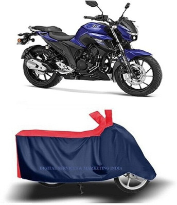 DeepShakshi AUTOMOTIVE Waterproof Two Wheeler Cover for Yamaha(FZ 25, Blue)