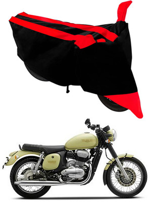 Furious3D Two Wheeler Cover for JAWA(42, Red, Black)