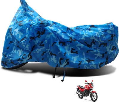 Euro Care Waterproof Two Wheeler Cover for Hero(Achiever 150, Blue)