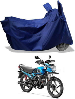 Amexride Two Wheeler Cover for Hero(Passion Pro TR, Blue)