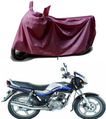 APNEK Waterproof Two Wheeler Cover for TVS(Victor Edge, Maroon)