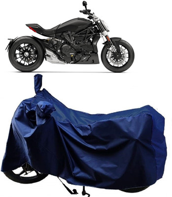 MMSSTAR Waterproof Two Wheeler Cover for Ducati(XDiavel, Blue)