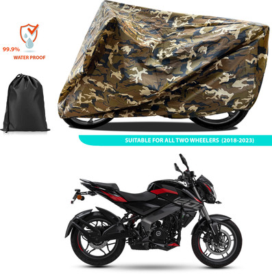 GOSHIV-car and bike accessories Waterproof Two Wheeler Cover for Bajaj(Pulsar NS200, Yellow)
