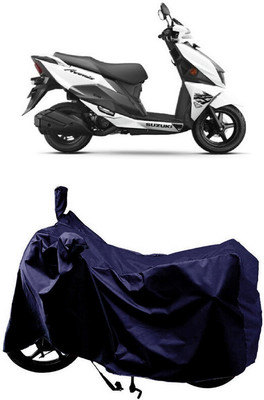SUGASHRI Waterproof Two Wheeler Cover for Suzuki(Avenis 125, Blue)
