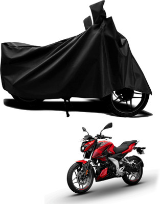 KEDIT Two Wheeler Cover for Bajaj(Pulsar NS-160 BS6, Black)