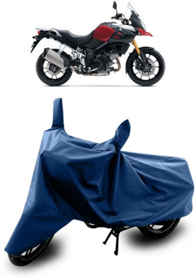 DeepShakshi AUTOMOTIVE Waterproof Two Wheeler Cover for Suzuki(Blue)