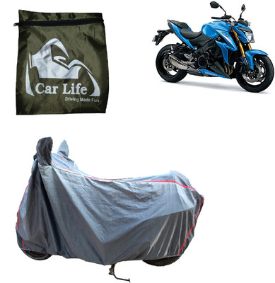 Car Life Two Wheeler Cover for Suzuki(GSX-R1000 ABS, Silver)