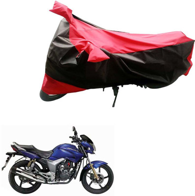 Mdstar Waterproof Two Wheeler Cover for Hero(CBZ TYPE 1, Black, Red)