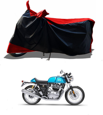 DeepShakshi AUTOMOTIVE Waterproof Two Wheeler Cover for Royal Enfield(Continental GT, Red)