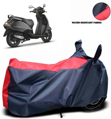 DeepShakshi AUTOMOTIVE Waterproof Two Wheeler Cover for TVS(Jupiter, Blue, Red)