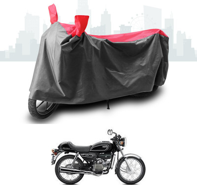GOSHIV-car and bike accessories Waterproof Two Wheeler Cover for Hero(Splendor Pro Classic, Grey, Red)