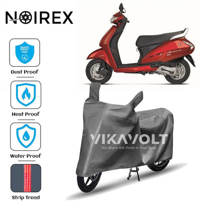 NOIREX Two Wheeler Cover for Honda(Activa 4G, Grey)
