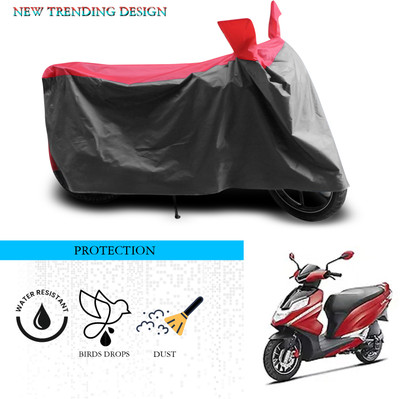 GOSHIV-car and bike accessories Waterproof Two Wheeler Cover for Hero(Dare, Grey, Red)
