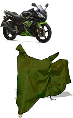 Amexride Two Wheeler Cover for Yamaha(R15S BS6, Maroon)