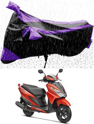 Furious3D Two Wheeler Cover for Honda(Grazia, Purple, Black)