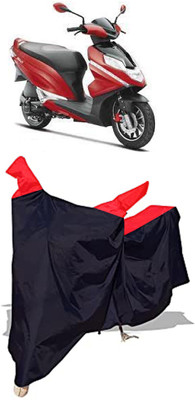 Amexride Two Wheeler Cover for Hero(Dare BS6, Black)