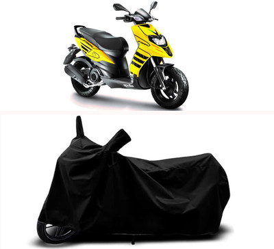 RABABLI Waterproof Two Wheeler Cover for Aprilia(Scooty, Black)