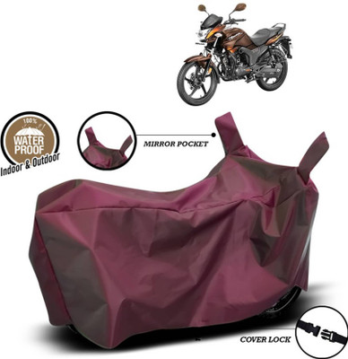 KEDIT Two Wheeler Cover for Hero(Hunk, Maroon)