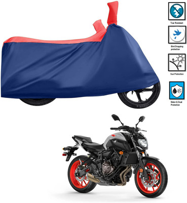 PAGORA Waterproof Two Wheeler Cover for Yamaha(MT 07, Red)