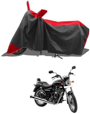 PAGORA Waterproof Two Wheeler Cover for Royal Enfield(Thunderbird 500, Red, Black)