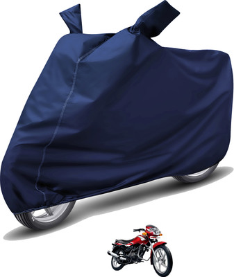 Auto Hub Waterproof Two Wheeler Cover for TVS(Star Sport, Blue)
