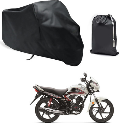 PAGORA Waterproof Two Wheeler Cover for Honda(Dream Yuga, Black)