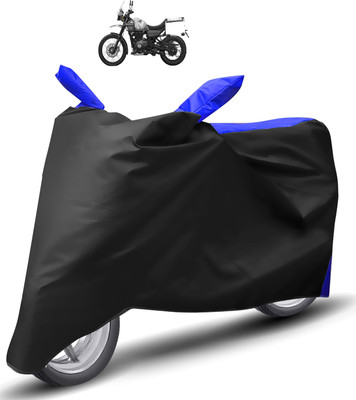 Caronix Two Wheeler Cover for Royal Enfield(Himalayan, Blue)