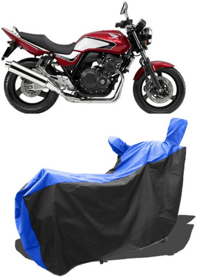 DeepShakshi AUTOMOTIVE Waterproof Two Wheeler Cover for Honda(CB 400, Red)
