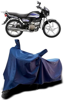 AASHTIK MART Two Wheeler Cover for Hero(Splendor Pro, Blue)