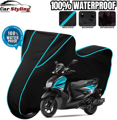 Car Styling Waterproof Two Wheeler Cover for Yamaha(RayZR 125 BS6, Multicolor)