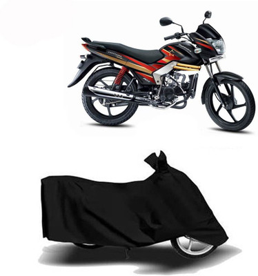 DeepShakshi AUTOMOTIVE Waterproof Two Wheeler Cover for Mahindra(Centuro, Black)