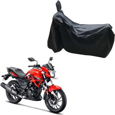 KEDIT Two Wheeler Cover for Hero(Xtreme, Black)